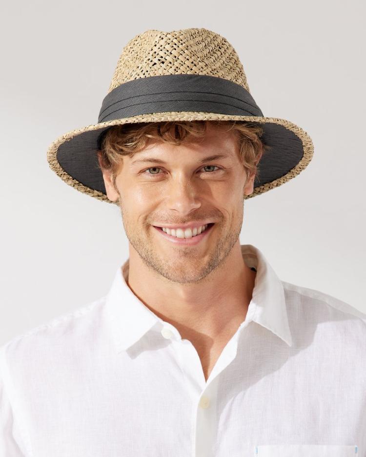 Men Hats & Caps | Tommy Bahama Laguna Drover Hat Black