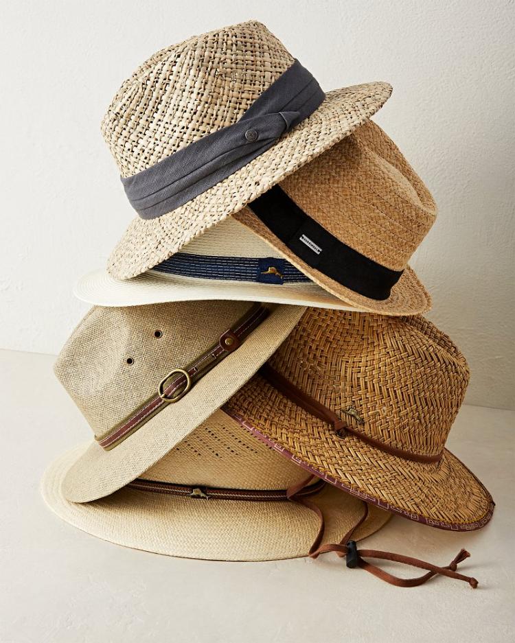 Men Hats & Caps | Tommy Bahama Laguna Drover Hat Black