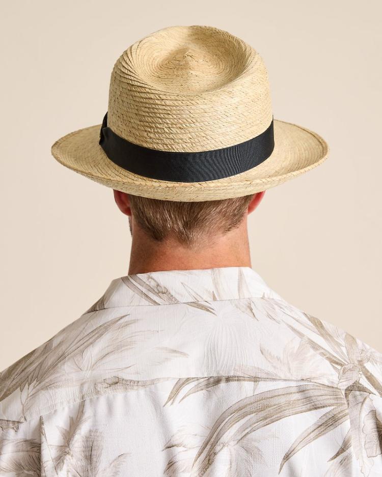 Men Hats & Caps | Tommy Bahama Mid-Brim Trilby Fedora Hat Ivory