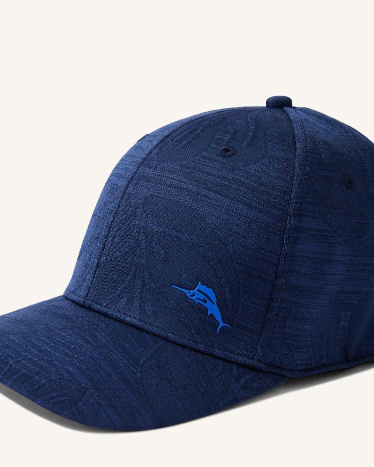 Men Hats & Caps | Tommy Bahama Monstera Fade Cap Blue Note