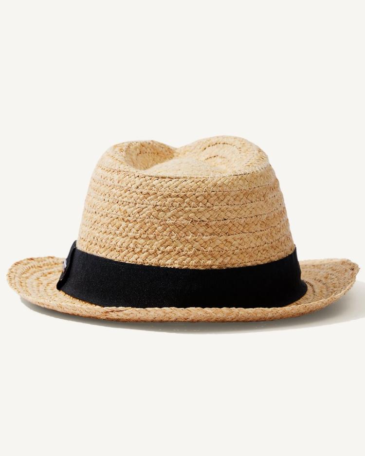 Men Hats & Caps | Tommy Bahama Palm Springs Fedora Hat Natural