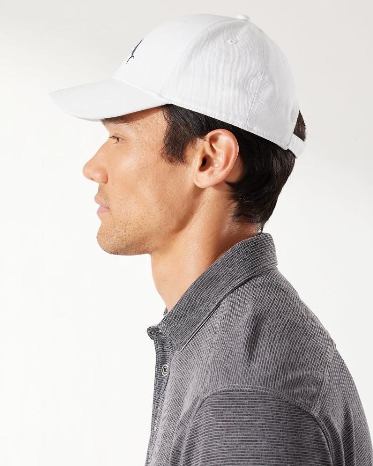 Men Hats & Caps | Tommy Bahama The Marlin Packable Cap White