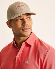 Men Hats & Caps | Tommy Bahama Vintage Tommy Bahama Packable Trucker Cap Khaki