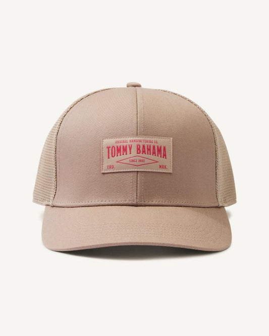 Men Hats & Caps | Tommy Bahama Vintage Tommy Bahama Packable Trucker Cap Khaki