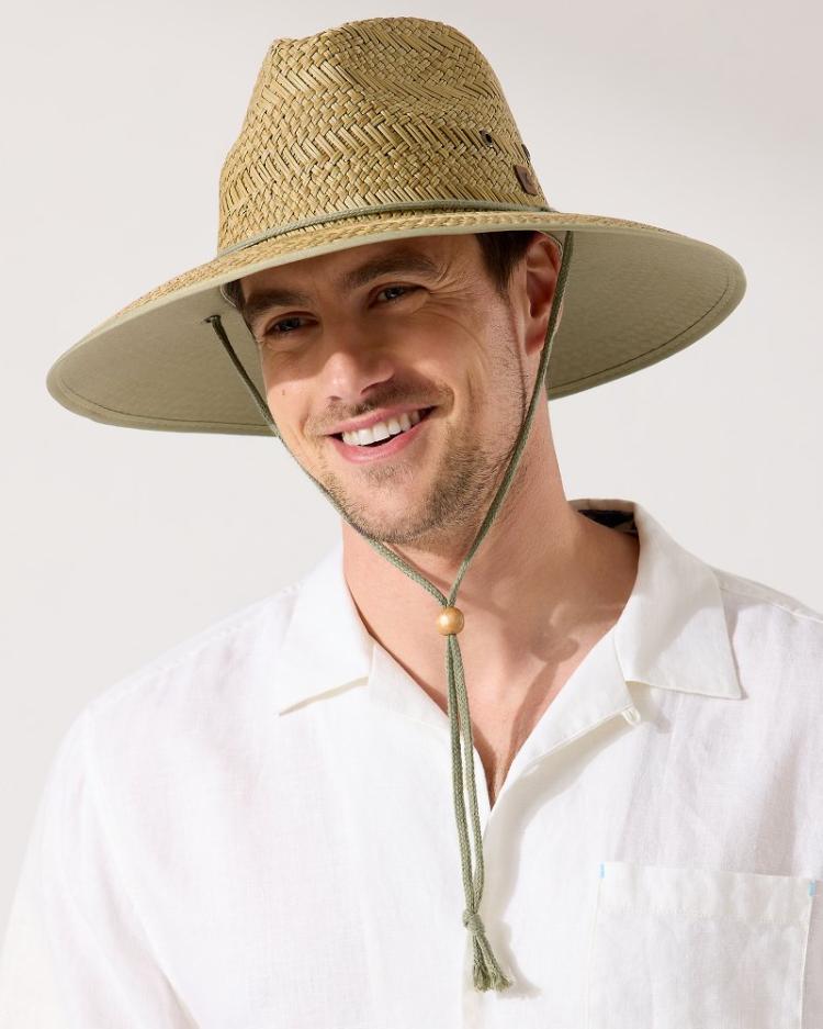 Men Hats & Caps | Tommy Bahama Yamba Surf Straw Hat Khaki