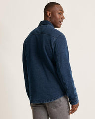 Men Jackets & Outerwear | Tommy Bahama Indigo Paradise CPO Shirt Jacket Indigo