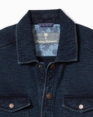 Men Jackets & Outerwear | Tommy Bahama Indigo Paradise CPO Shirt Jacket Indigo