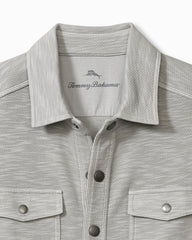 Men Jackets & Outerwear | Tommy Bahama Trinidad CPO Shirt Jacket Smoke Grey