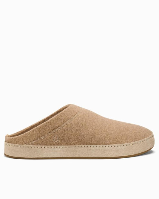 Men Loungewear & Pajamas | Tommy Bahama OluKai® Hāmani Hulu Felt Mules Oatmeal