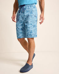 Men Loungewear & Pajamas | Tommy Bahama Woven Pajama Shorts Blue Fade