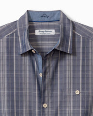 Men Shirts | Tommy Bahama Coconut Point Samba Stripe IslandZone® Camp Shirt Island Navy