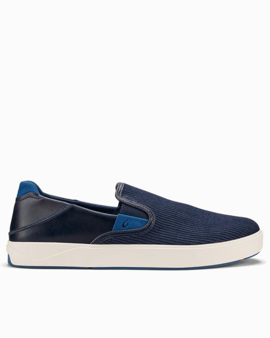 Men Shoes & Sandals | Tommy Bahama OluKai® Lae'ahi Kapa Corduroy Slip-On Sneakers Trench Blue