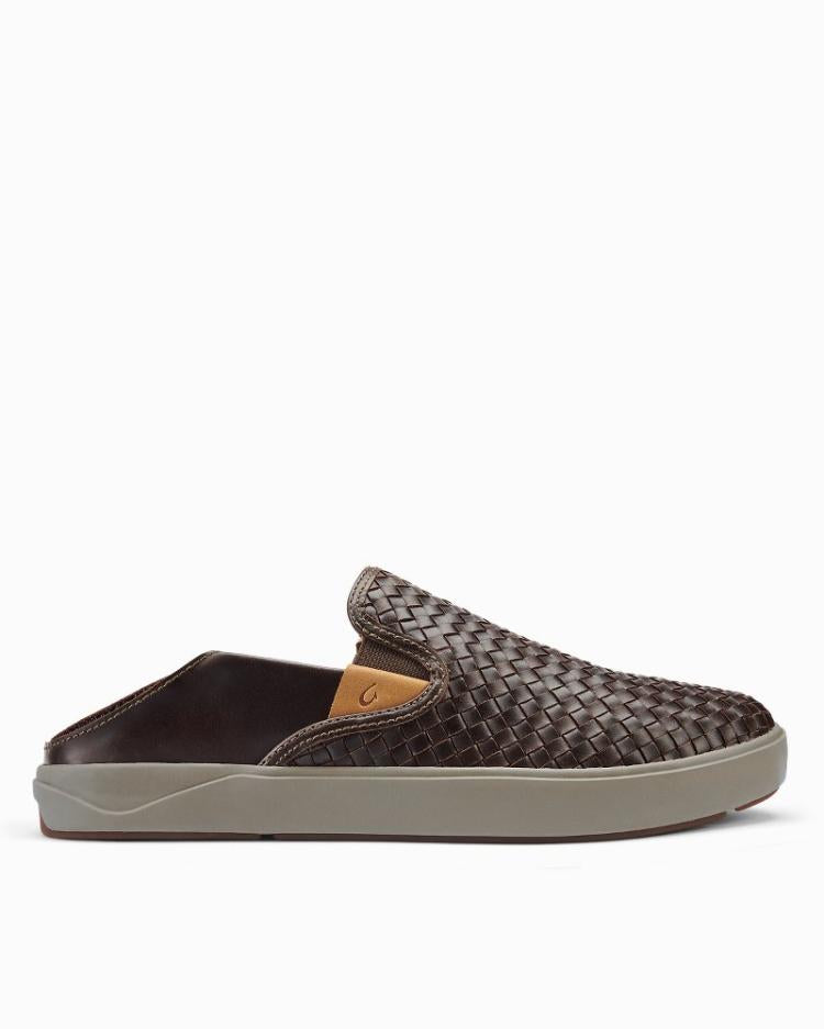 Men Shoes & Sandals | Tommy Bahama OluKai® Lae'ahi Lauhala Slip-On Sneakers Dark Wood