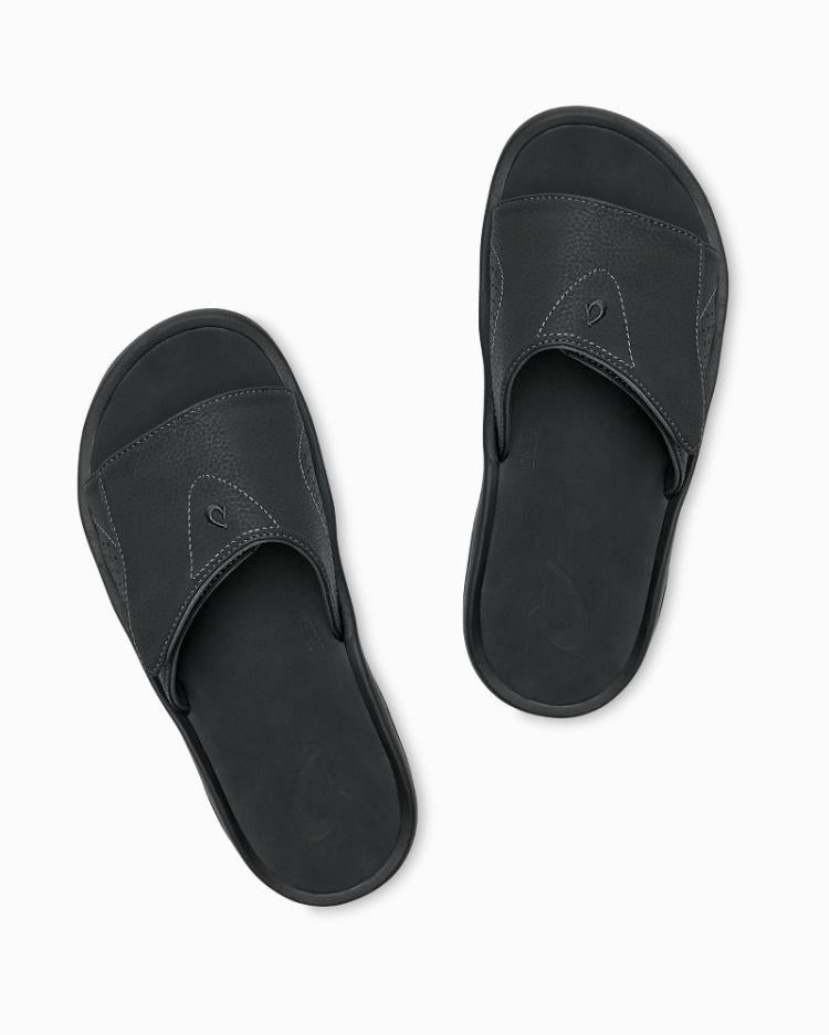 Men Shoes & Sandals | Tommy Bahama OluKai® Nalu Slide Sandals Black
