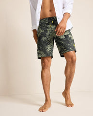 Men Swim & Boardshorts | Tommy Bahama Baja Santiago Palms 9-Inch Boardshorts Black