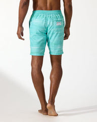 Men Swim & Boardshorts | Tommy Bahama Disney Baja Surf The Wave 9-Inch Board Shorts Blue Freeze