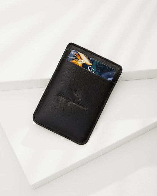 Men Wallets & Tech Accessories | Tommy Bahama Mag-Safe Phone Wallet Black