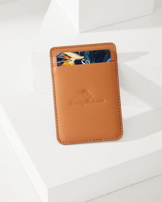 Men Wallets & Tech Accessories | Tommy Bahama Mag-Safe Phone Wallet Tan