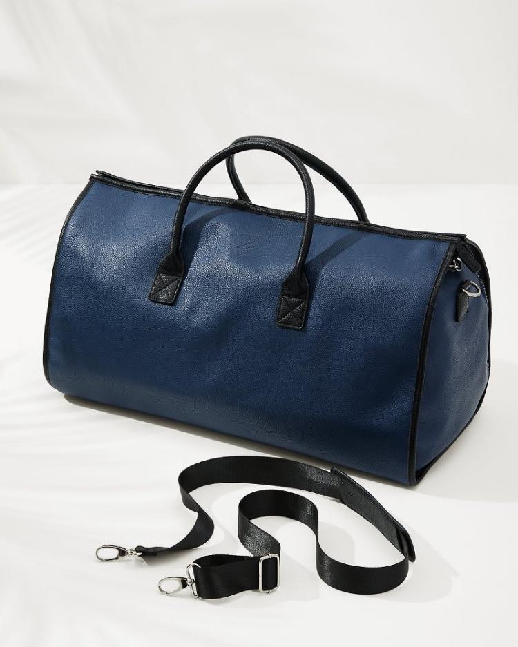 Men/Beach & Home Luggage & Travel | Tommy Bahama Siena 2-in-1 Garment Duffel Bag Navy