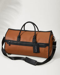 Men/Beach & Home Luggage & Travel | Tommy Bahama Siena Tan 2-in-1 Garment Duffel Bag Chestnut