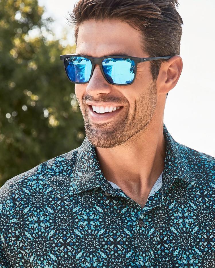 Men/Women Maui Jim® Sunglasses | Tommy Bahama One Way Sunglasses By Maui Jim® Blue Hawaii