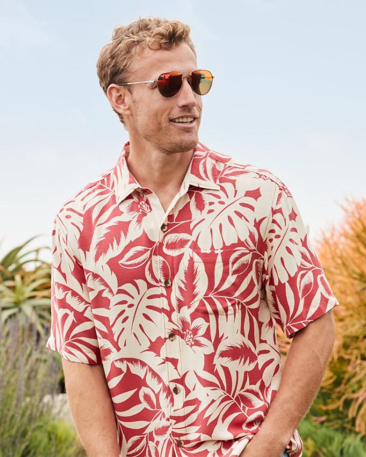 Men/Women Maui Jim® Sunglasses | Tommy Bahama Waiwai Sunglasses By Maui Jim® Lava