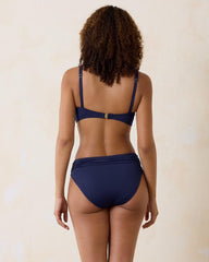 Women Bikini Tops | Tommy Bahama Pearl Underwire Wrap-Front Bikini Top Mare Navy