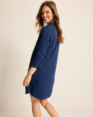 Women Dresses | Tommy Bahama Ashby Isles T-Shirt Dress Island Navy