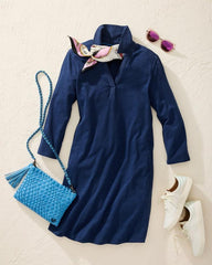 Women Dresses | Tommy Bahama Ashby Isles T-Shirt Dress Island Navy