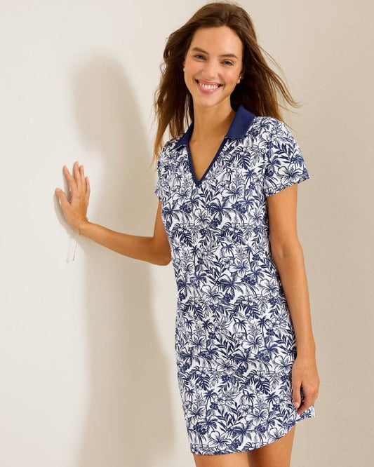 Women Dresses | Tommy Bahama Aubrey Seaport Resort IslandZone® Dress Island Navy