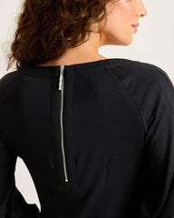 Women Dresses | Tommy Bahama Darcy Balloon-Sleeve Dress Black