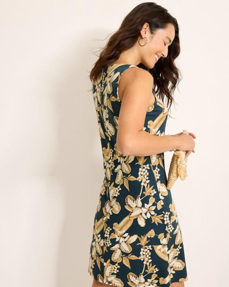 Women Dresses | Tommy Bahama Darcy Hightide Flora Sheath Dress Blue Atlas