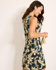 Women Dresses | Tommy Bahama Darcy Hightide Flora Sheath Dress Blue Atlas