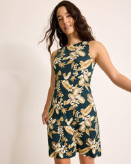 Women Dresses | Tommy Bahama Darcy Hightide Flora Sheath Dress Blue Atlas