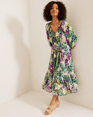 Women Dresses | Tommy Bahama Jungle Jewels Shimmer Maxi Dress Black