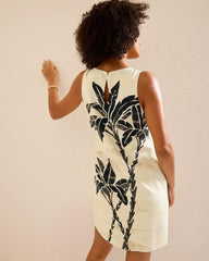 Women Dresses | Tommy Bahama Peninsula Palms Silk Shift Dress Coconut