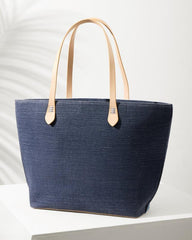 Women Handbags & Clutches | Tommy Bahama Embroidered Fiesta Crab Tote Blue