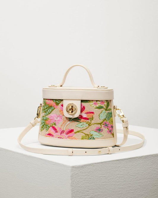 Women Handbags & Clutches | Tommy Bahama Flamingo Pineapple Crossbody Bag Pink Multi