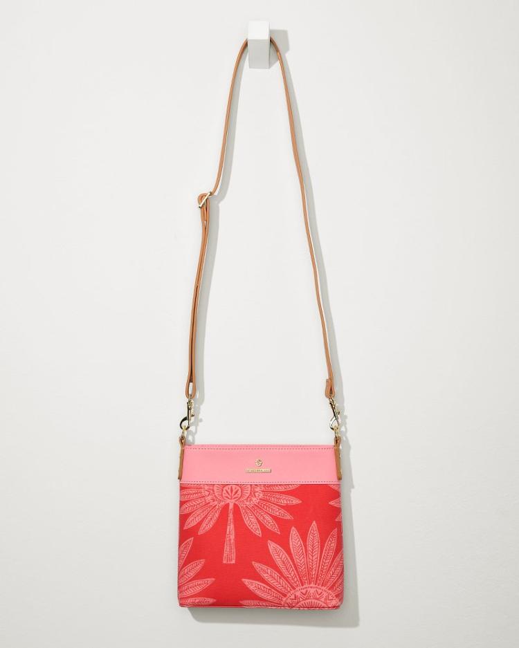Women Handbags & Clutches | Tommy Bahama Palmetto Frond Hipster Crossbody Bag Palmetto Frond