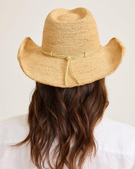 Women Hats & Caps | Tommy Bahama Raffia Crochet Cowboy Hat Natural/gold