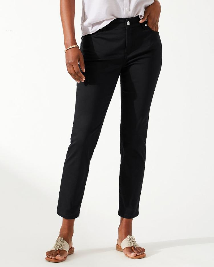 Women Jeans | Tommy Bahama Boracay® Beach High-Rise Ankle Jeans Black