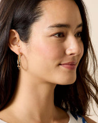 Women Jewelry | Tommy Bahama Island Essence Bamboo Hoop Earrings Gold