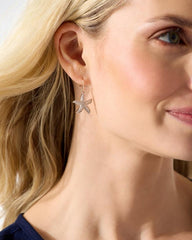 Women Jewelry | Tommy Bahama Island Essence Rose Gold Starfish Drop Earrings Rose Gold