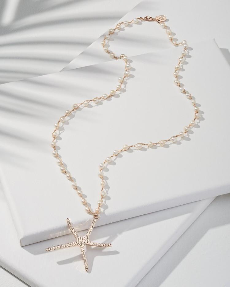 Women Jewelry | Tommy Bahama Island Essence Rose Gold Starfish Pendant Necklace Rose Gold