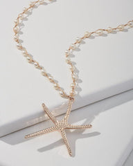 Women Jewelry | Tommy Bahama Island Essence Rose Gold Starfish Pendant Necklace Rose Gold