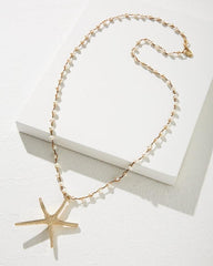 Women Jewelry | Tommy Bahama Island Essence Starfish Pendant Necklace Gold