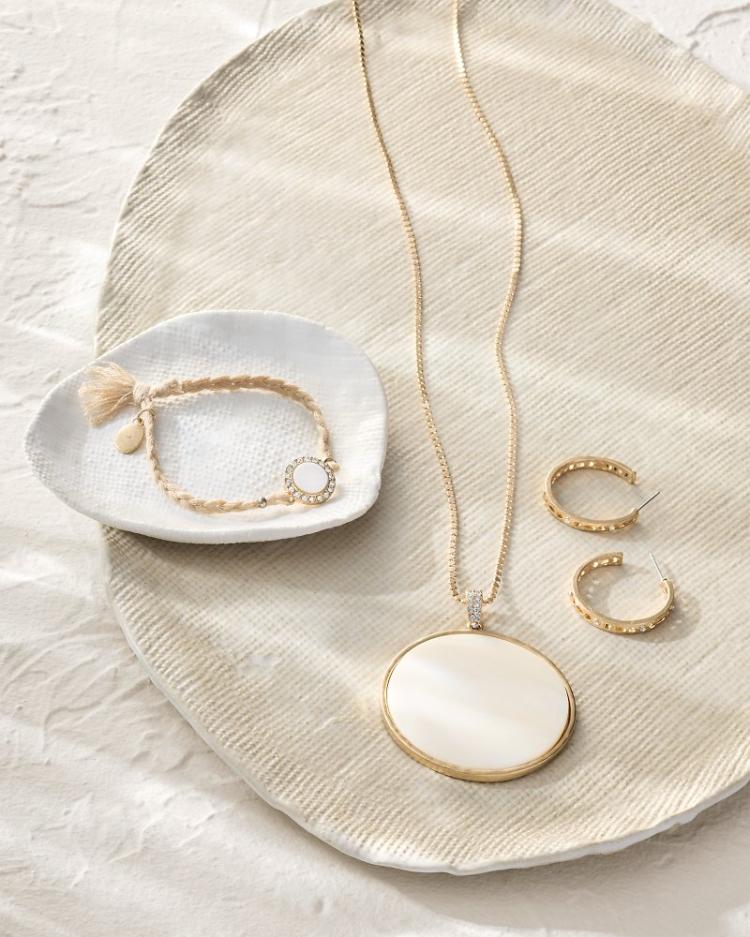 Women Jewelry | Tommy Bahama Madeira Large Hoop Earrings Gold