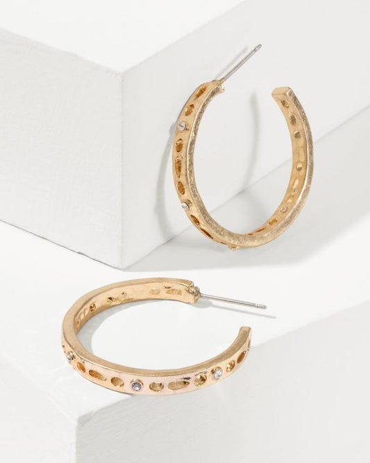 Women Jewelry | Tommy Bahama Madeira Large Hoop Earrings Gold