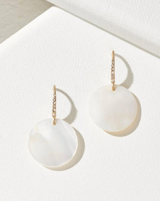Women Jewelry | Tommy Bahama Madeira Mother-of-Pearl Drop Earrings Gold