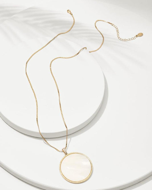 Women Jewelry | Tommy Bahama Madeira Shell Pendant Necklace Gold